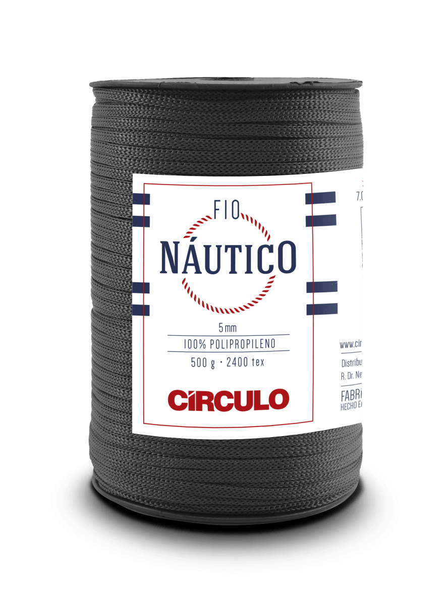 Circulo Fio Nautico 5mm Yarn for Crocheting 208m/500g - Leo Hobby