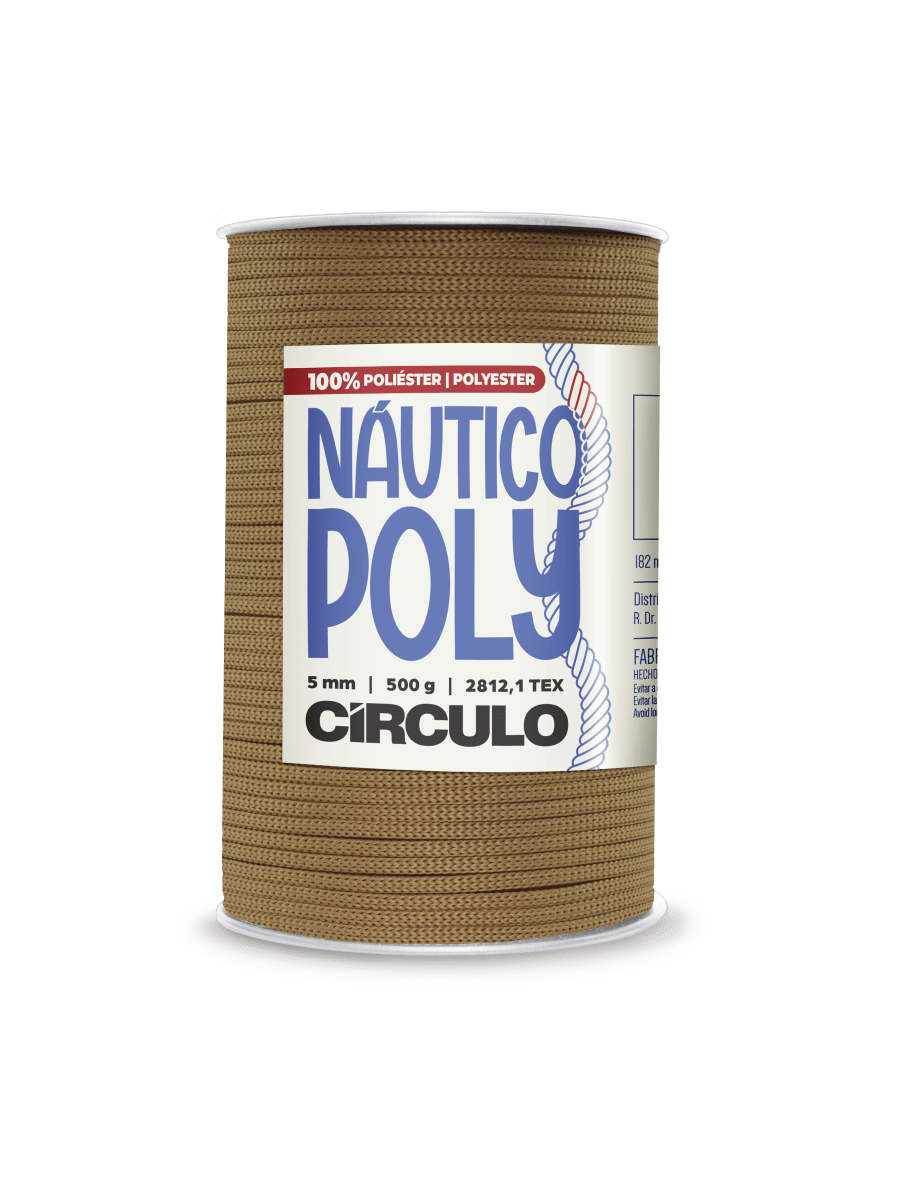 Circulo Fio Náutico Poly 5 mm – Premium Cord Yarn for Bags & Macramé - Leo Hobby