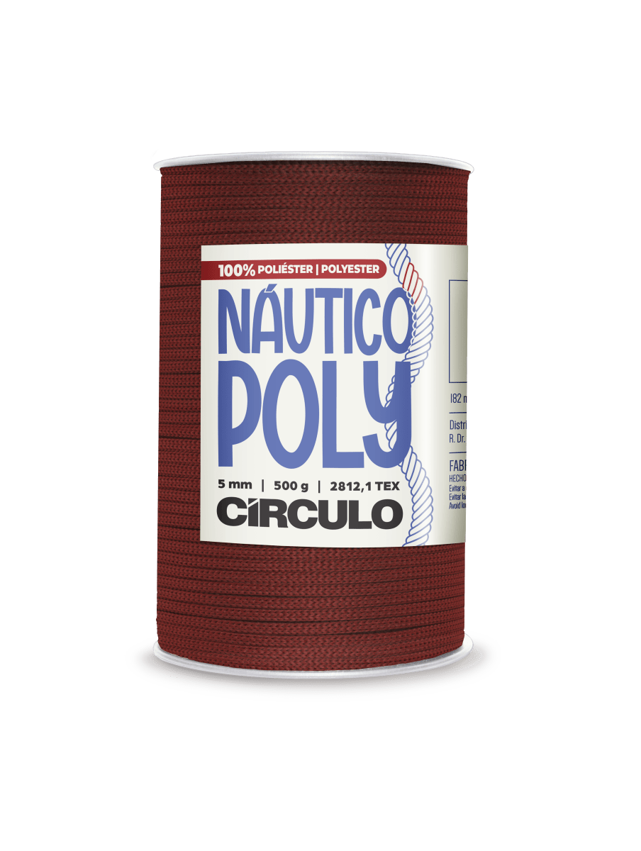 Circulo Fio Náutico Poly 5 mm – Premium Cord Yarn for Bags & Macramé - Leo Hobby