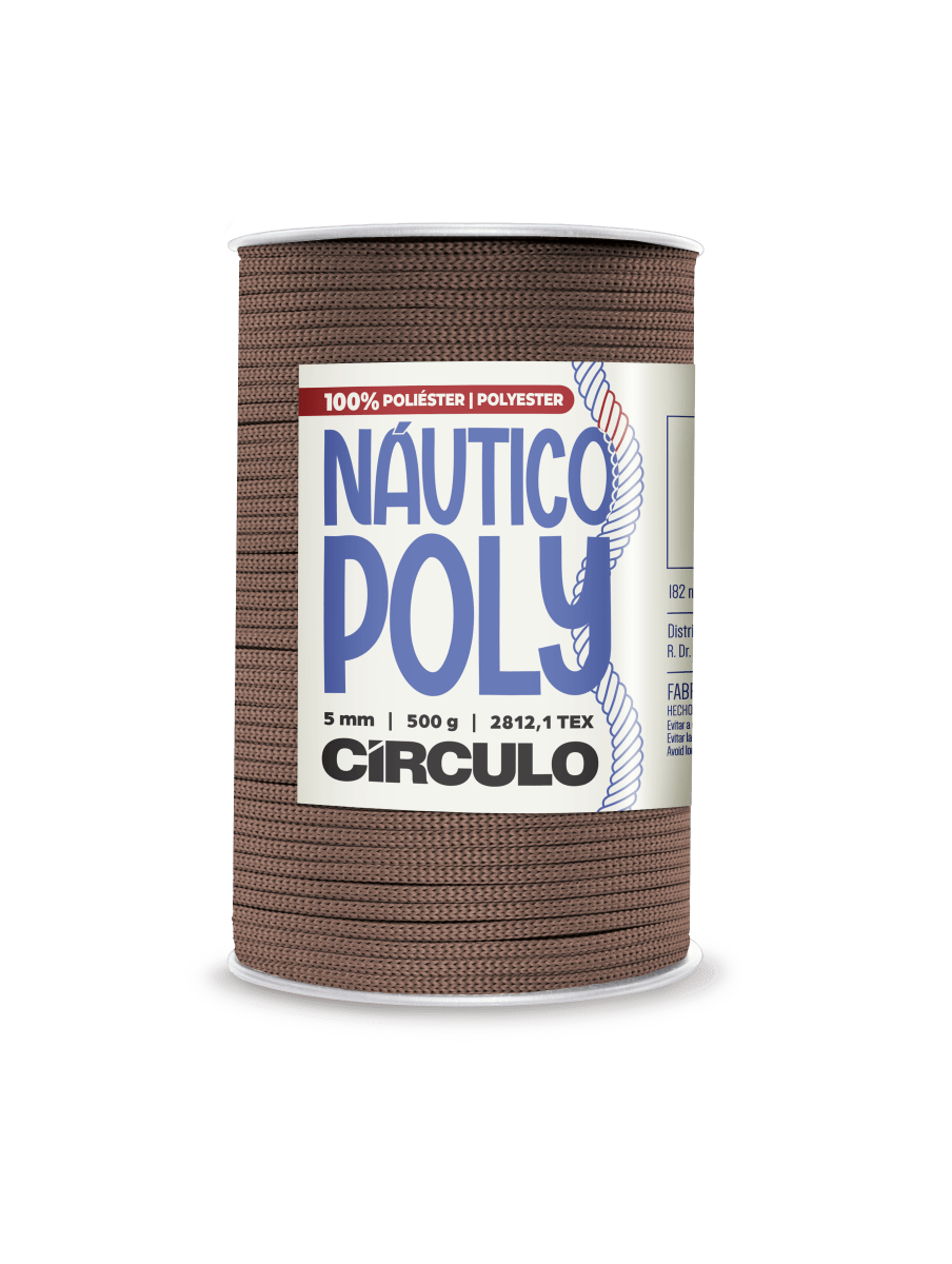 Circulo Fio Náutico Poly 5 mm – Premium Cord Yarn for Bags & Macramé - Leo Hobby