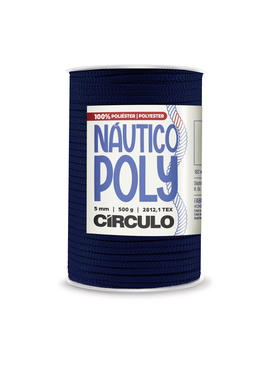 Circulo Fio Náutico Poly 5 mm – Premium Cord Yarn for Bags & Macramé - Leo Hobby