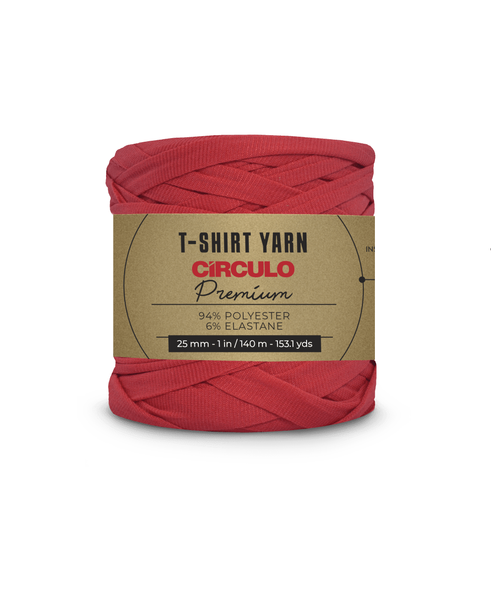 Circulo Premium T-shirt Yarn for Crocheting and Knitting, Bulk Yarn 140m/270g - Leo Hobby