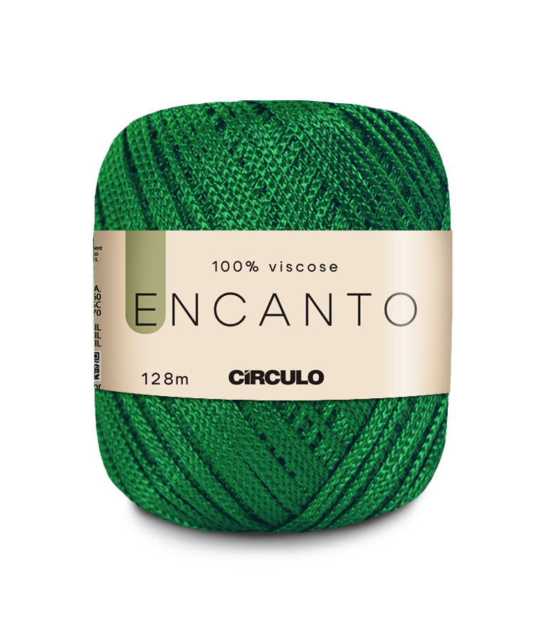 Circulo Encanto 100% Viscose Yarn for Crochet and Knitting, 128m/100g Luxurious Shine & Versatility Leo Hobby