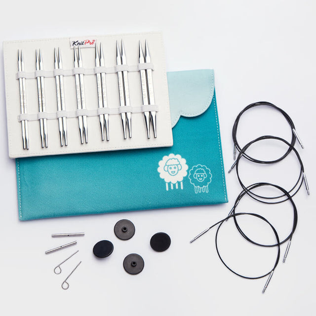Craft with ease using the Nova Cubics Deluxe Needle Set.