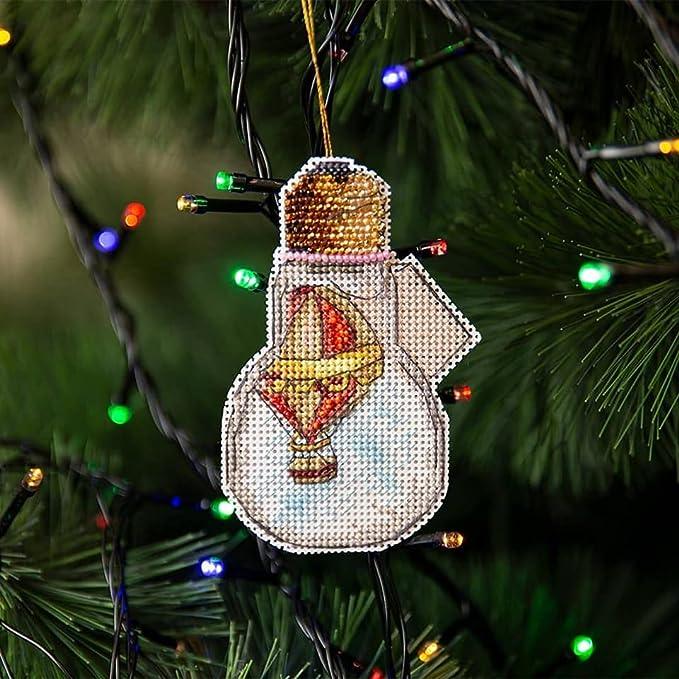 VISIT Travel Series Cross-Stitch Kit by Crystal Art, Plastic Canvas